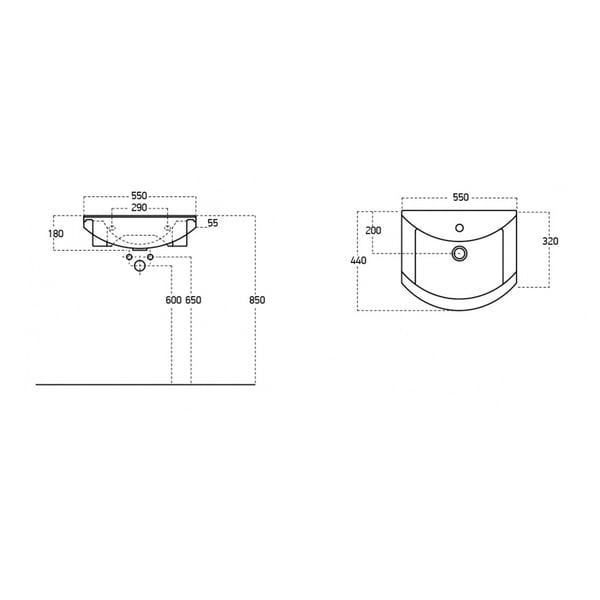 Έπιπλο Ritmo 55 Natural Oak